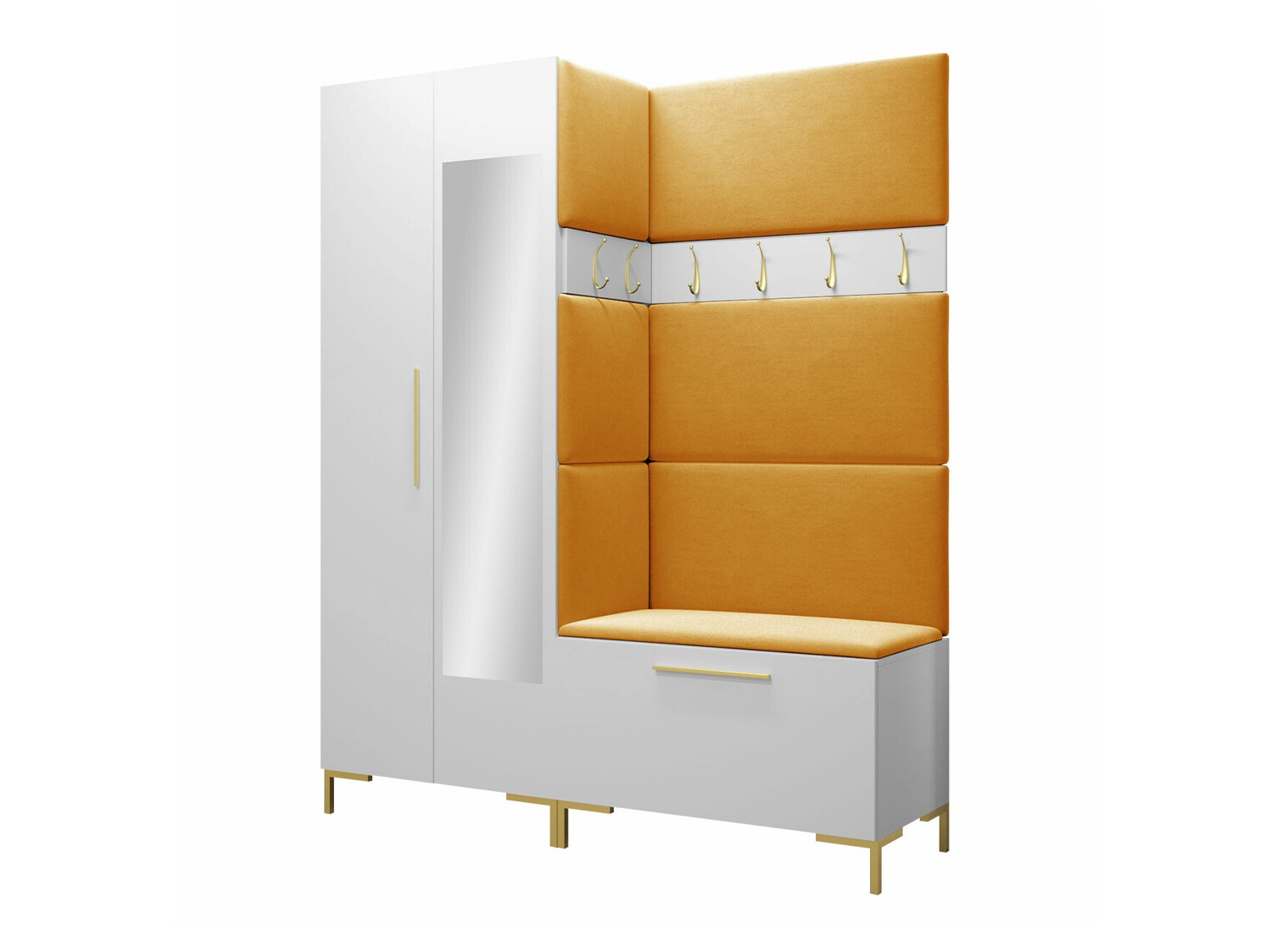 Conjunto para corredor Nomal IX (Branco)