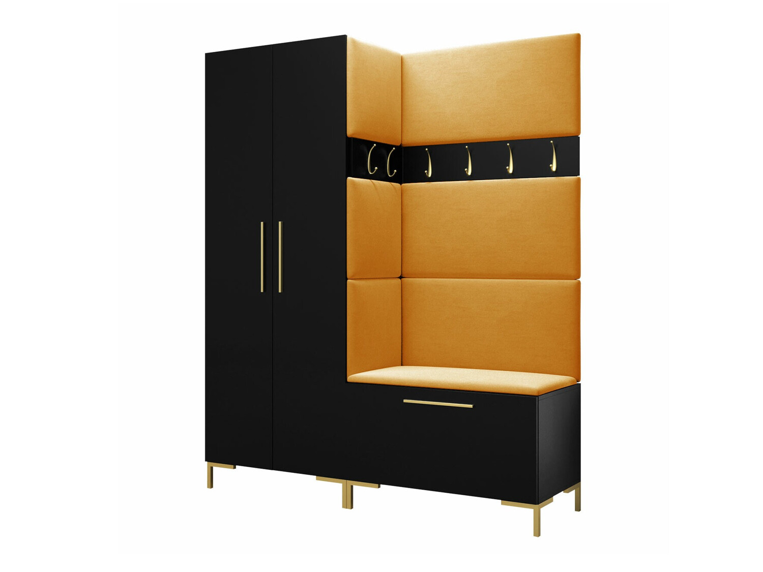 Conjunto para corredor Tivsoa 100 (Preto)