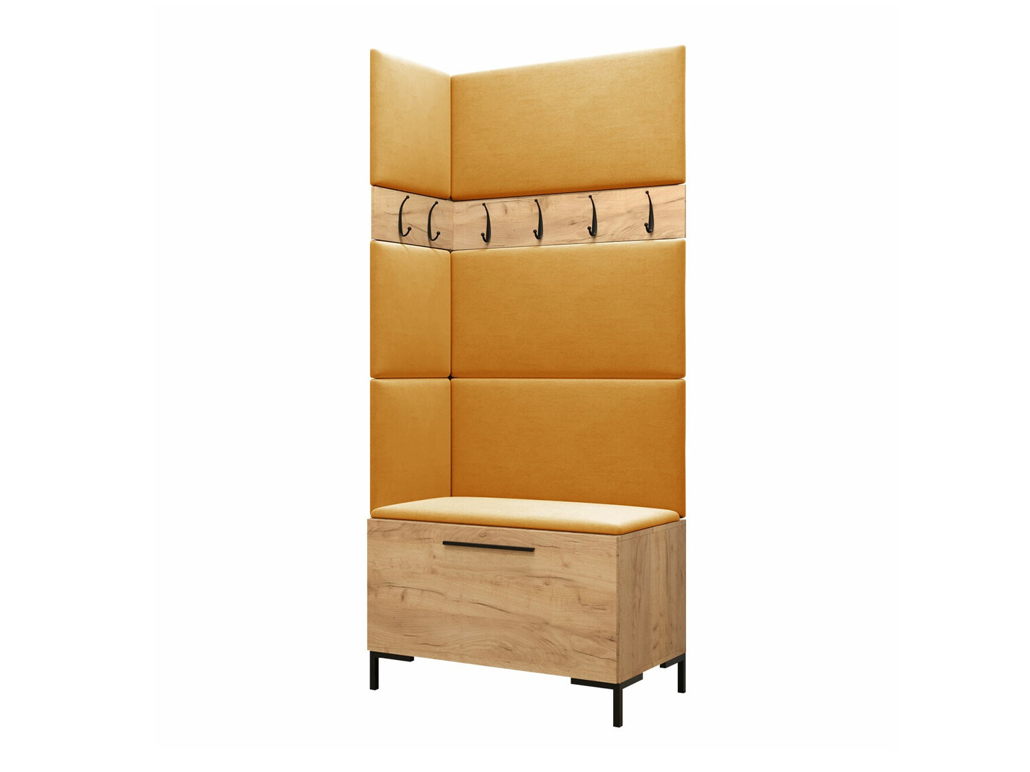 Conjunto para corredor Tivsoa 103 (Craft carvalho)
