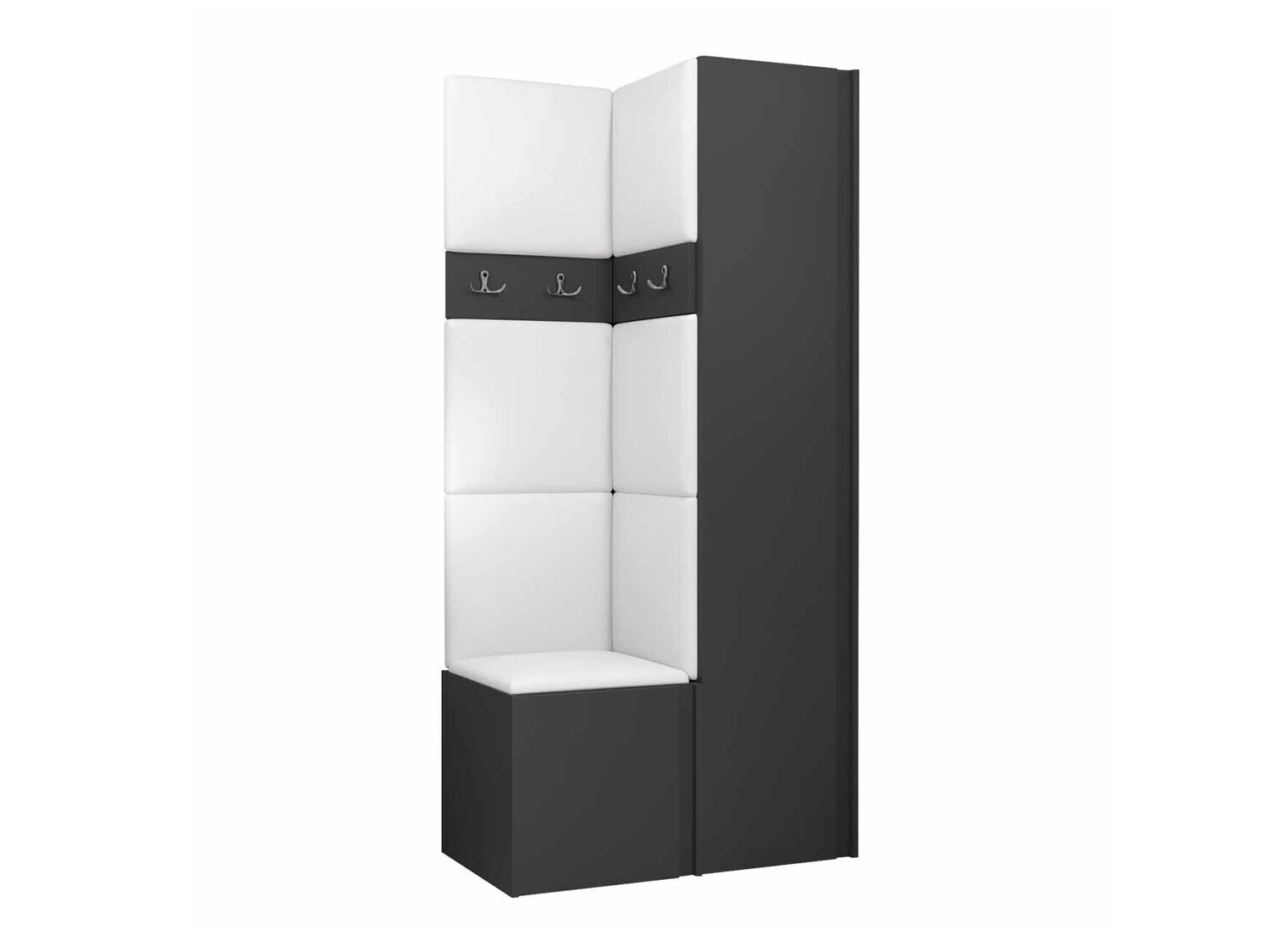 Conjunto para corredor Pinis XXIV (Grafite)