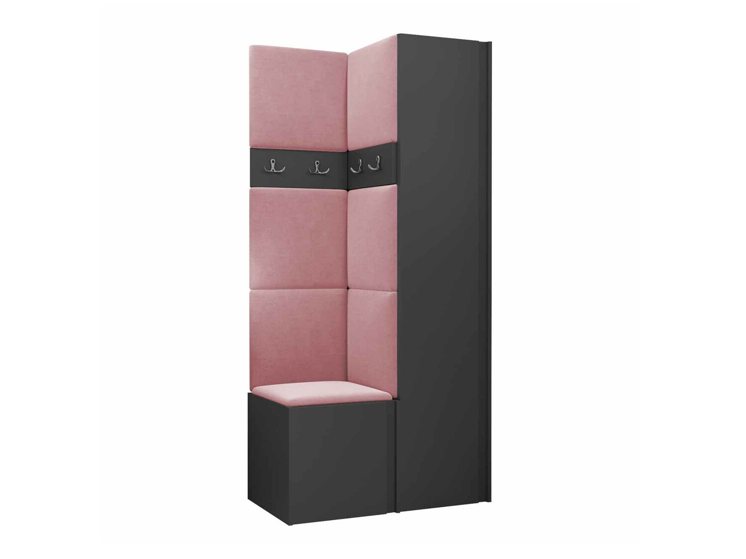 Conjunto para corredor Pinis XXIV (Grafite)