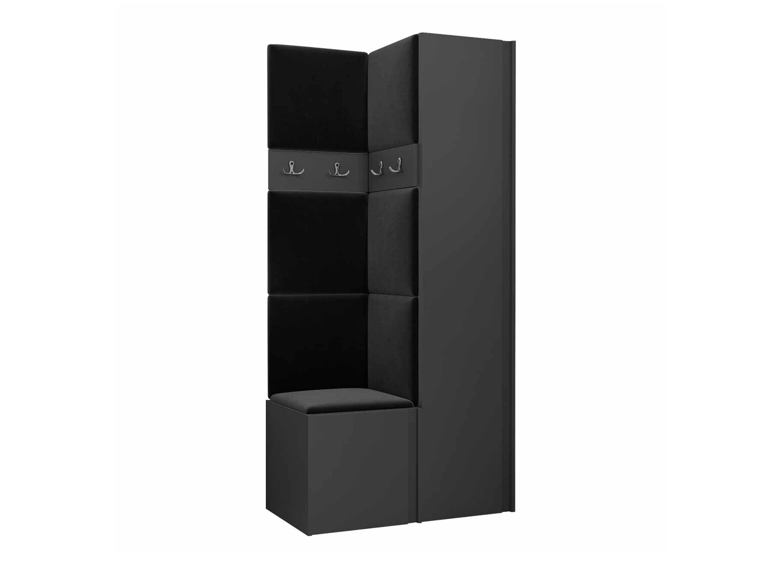 Conjunto para corredor Pinis XXIV (Grafite)