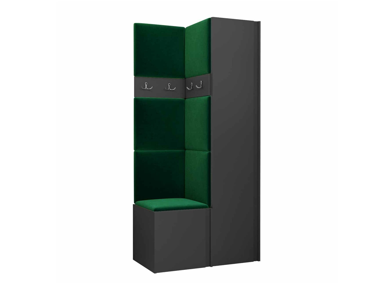 Conjunto para corredor Pinis XXIV (Grafite)