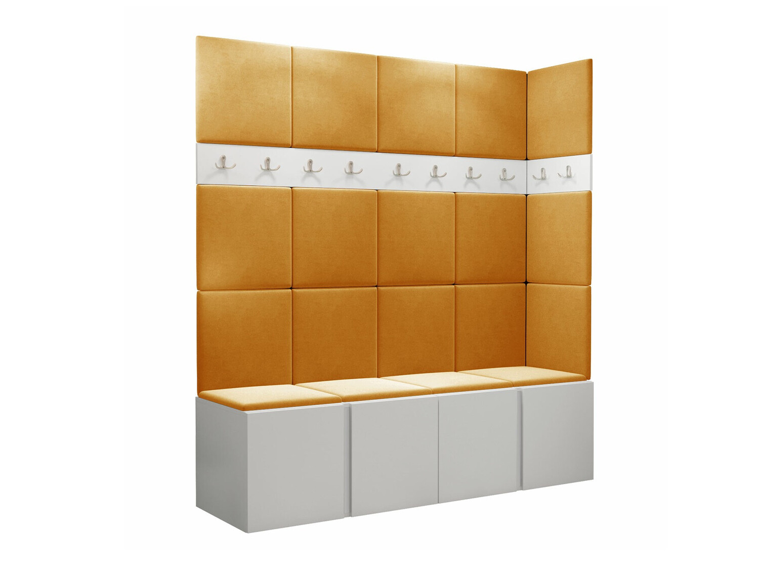 Conjunto para corredor Pinis II (Branco)