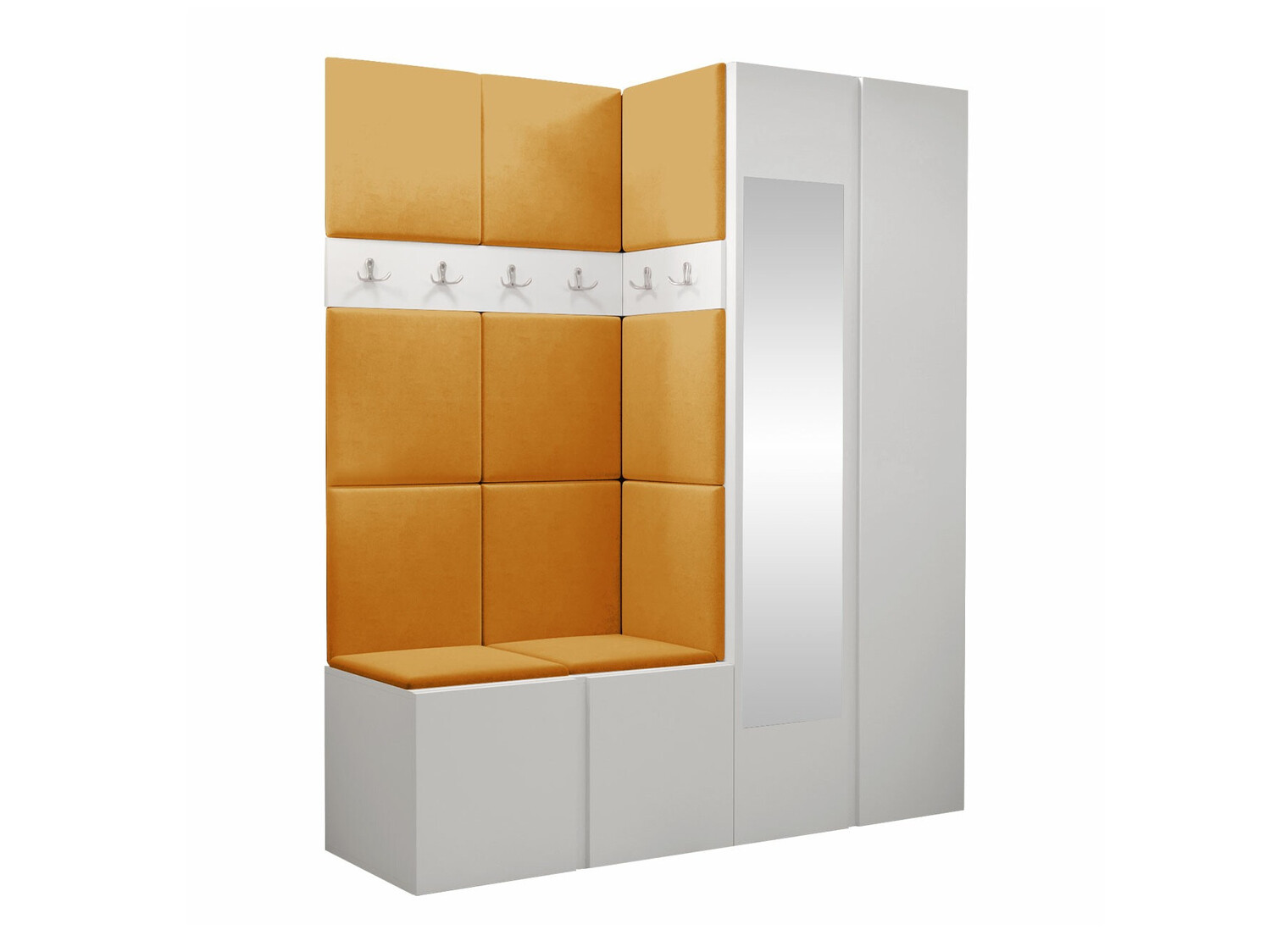 Conjunto para corredor Pinis X (Branco)