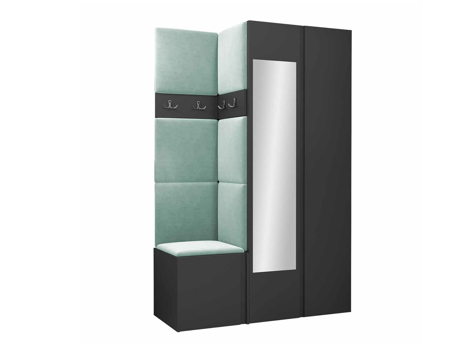 Conjunto para corredor Pinis XXVI (Grafite)