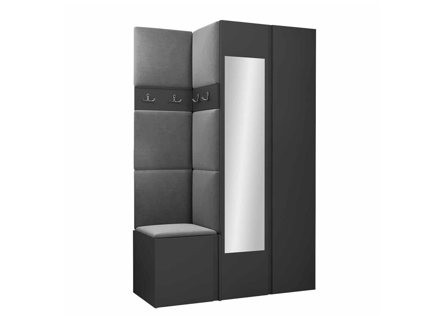 Conjunto para corredor Pinis XXVI (Grafite)