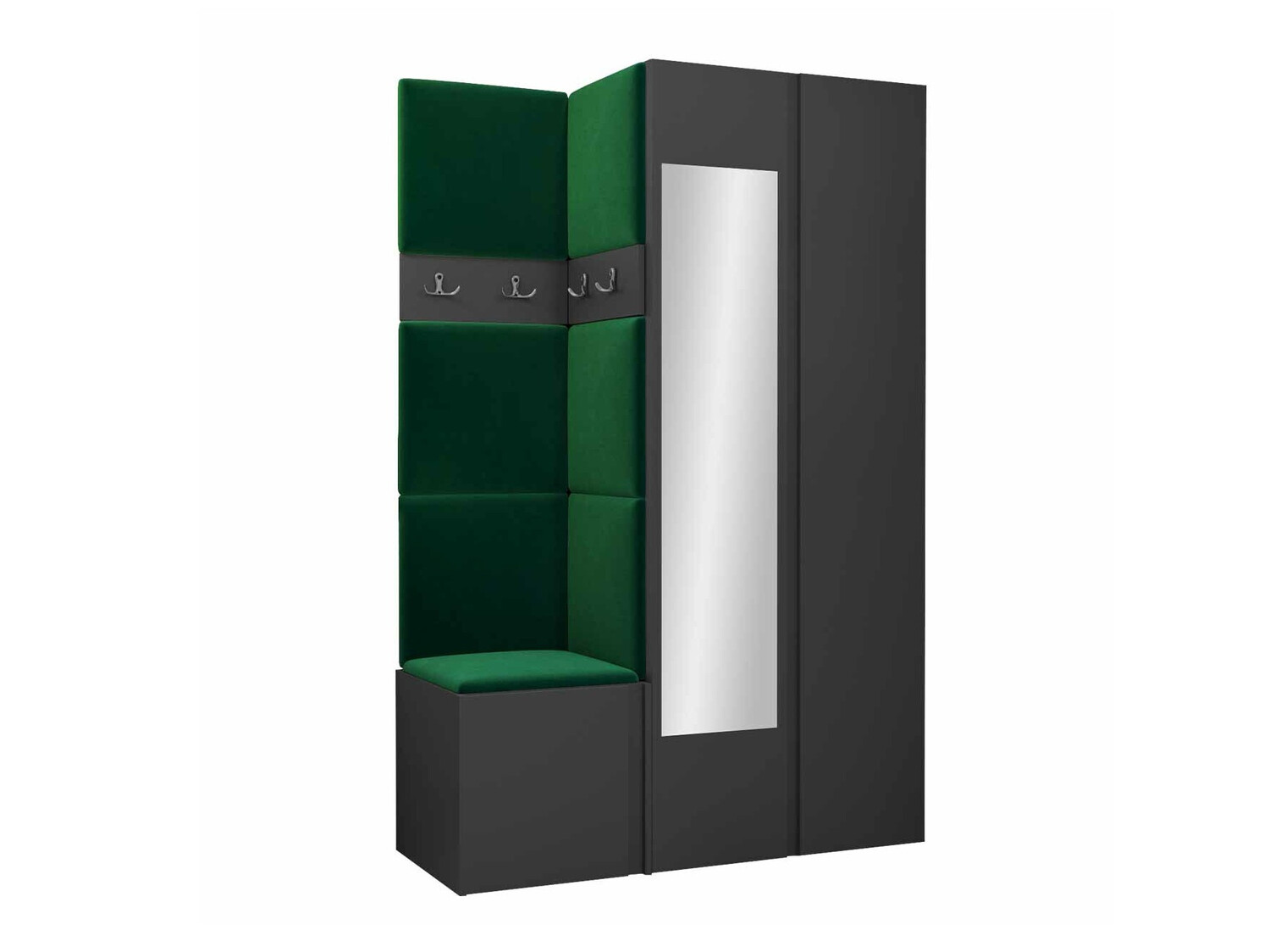 Conjunto para corredor Pinis XXVI (Grafite)