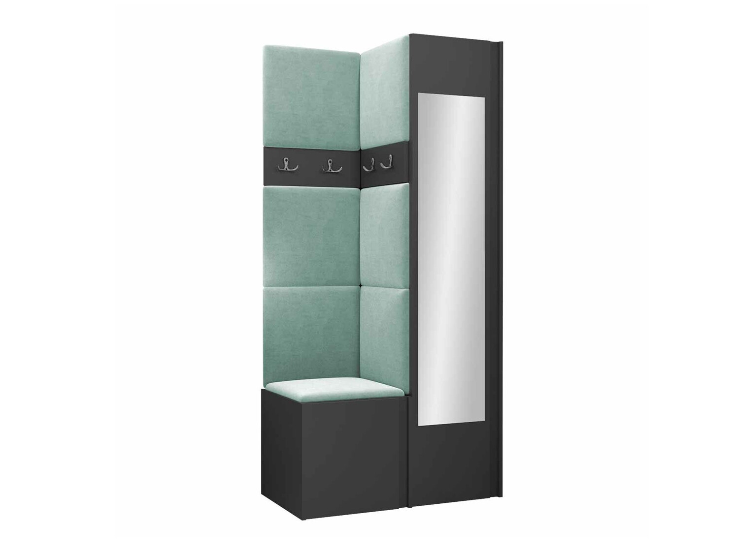 Conjunto para corredor Pinis XXV (Grafite)