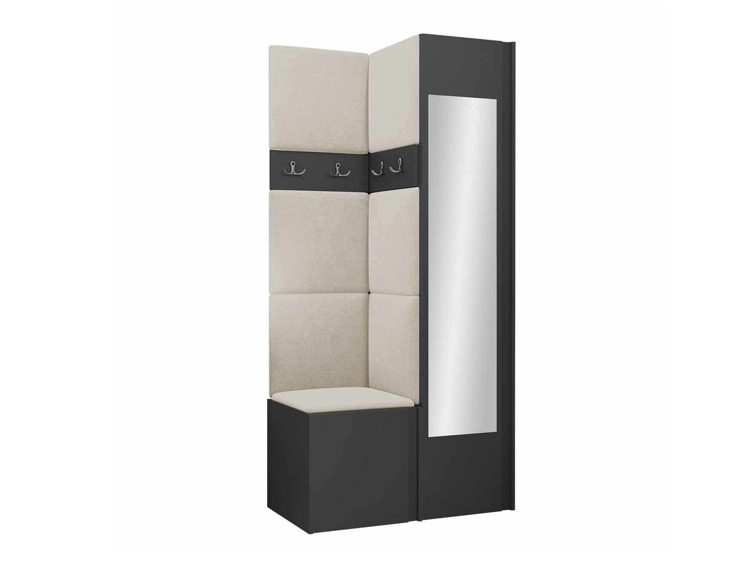 Conjunto para corredor Pinis XXV (Grafite)