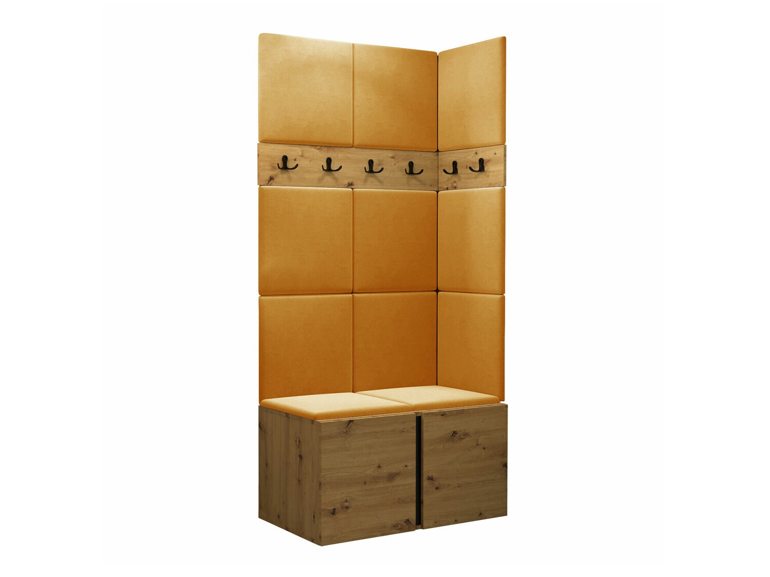 Conjunto para corredor Pinis I (Carvalho Artisan)