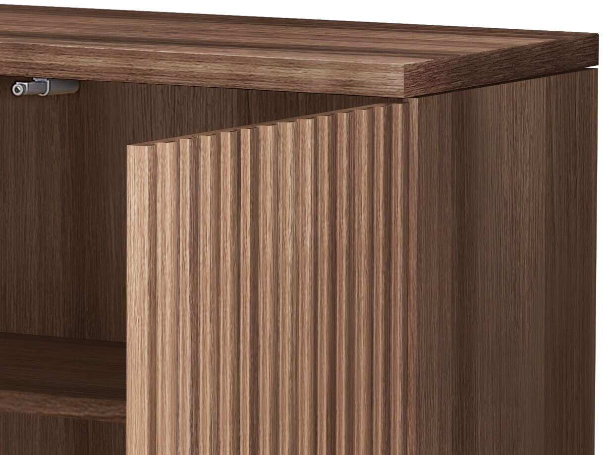 Aparador Denton 1022 (Preto + Noz)