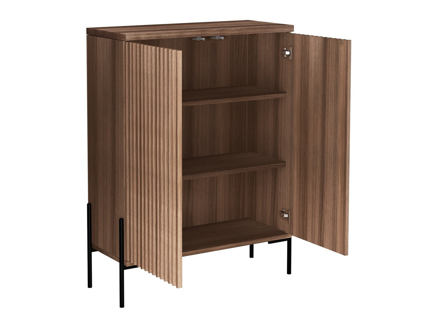 Aparador Denton 1022 (Preto + Noz)