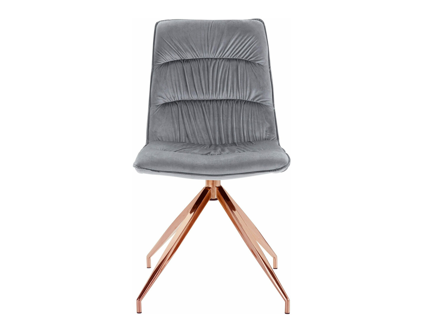 Conjunto de cadeiras Denton 1026 (Cinzento + Cobre)