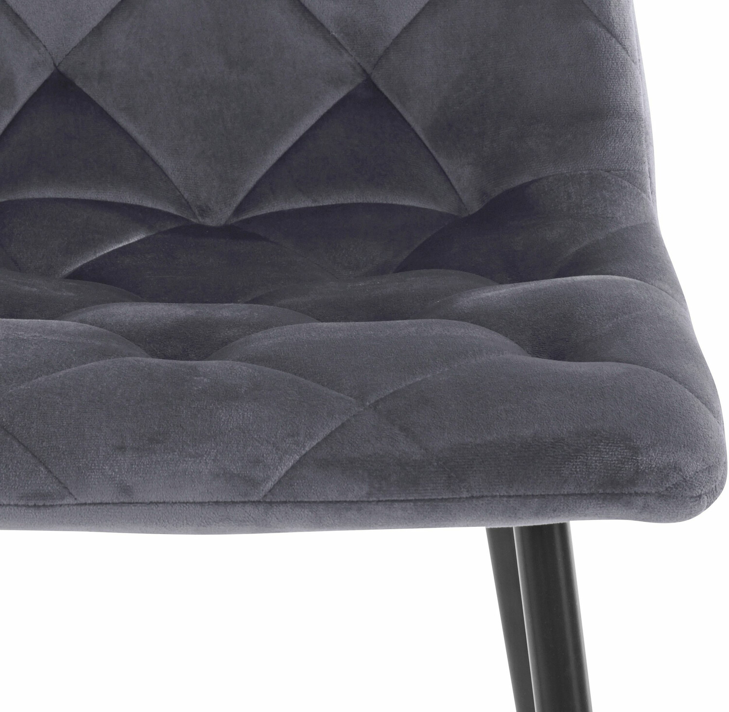 Conjunto de cadeiras Denton 1031 (Preto + Antracite)