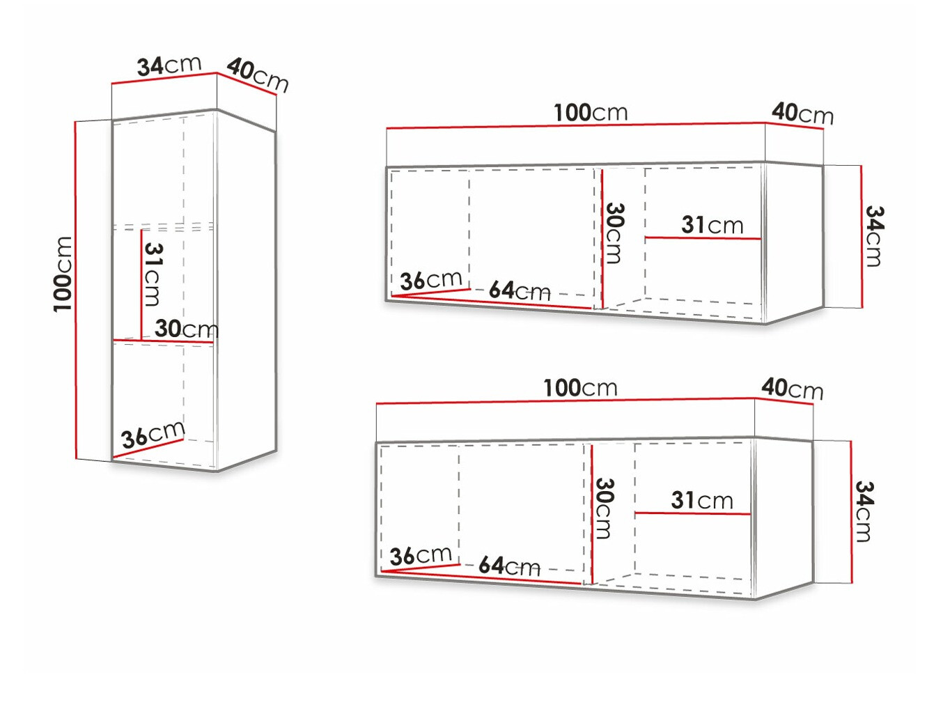 Conjunto para sala de estar Elblaru 111 (Preto)