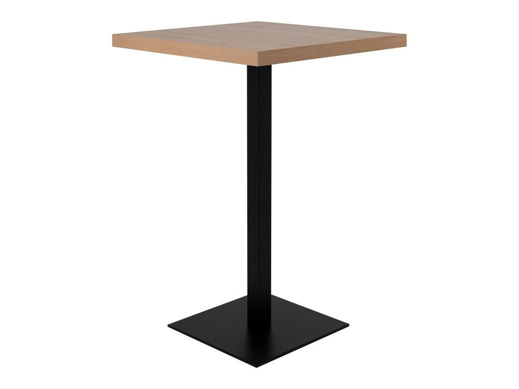 Mesa de bar Findlay 107 (Carvalho Artisan + Preto)