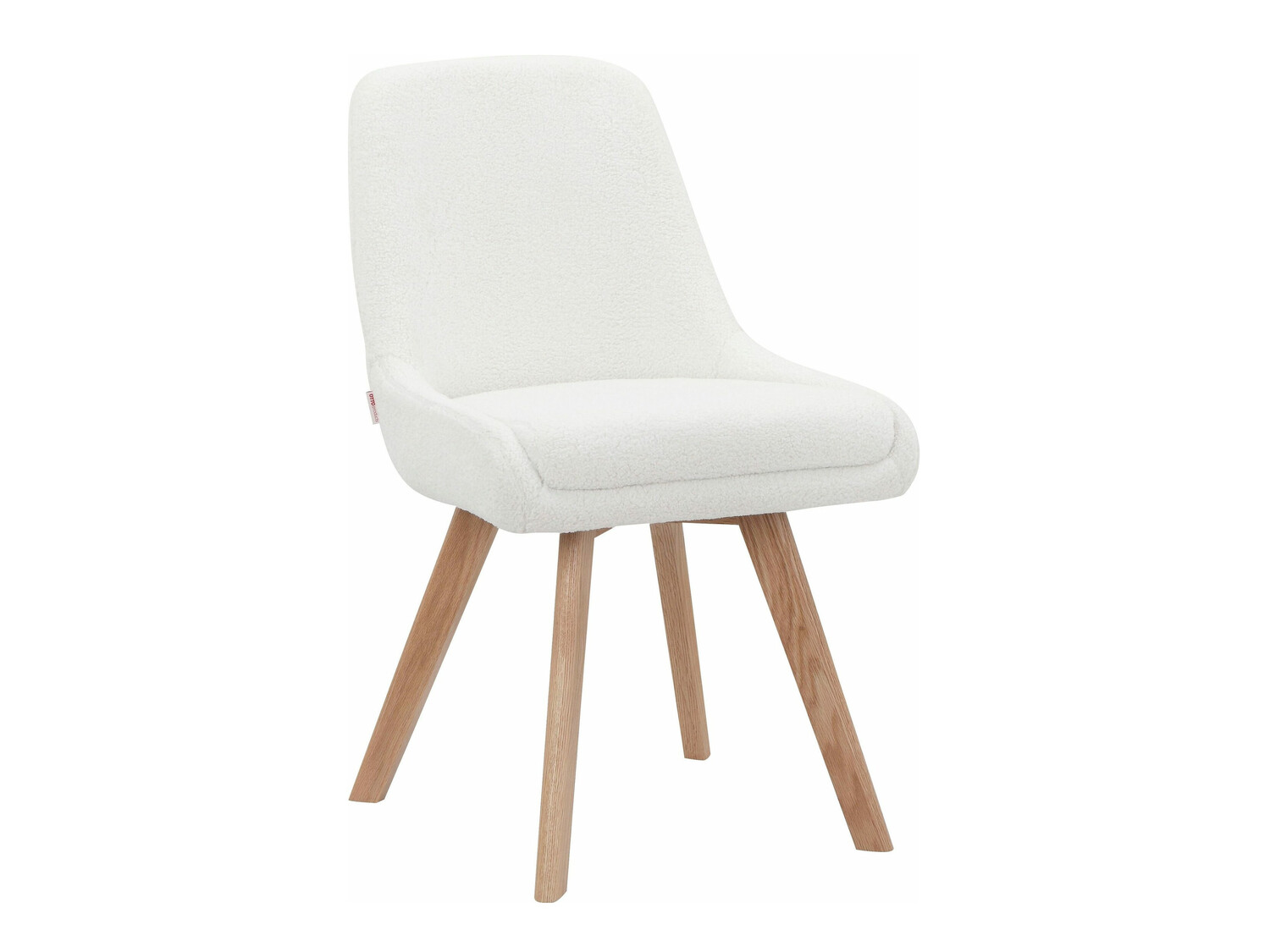 Conjunto de cadeiras Denton 1045 (Branco + Carvalho)