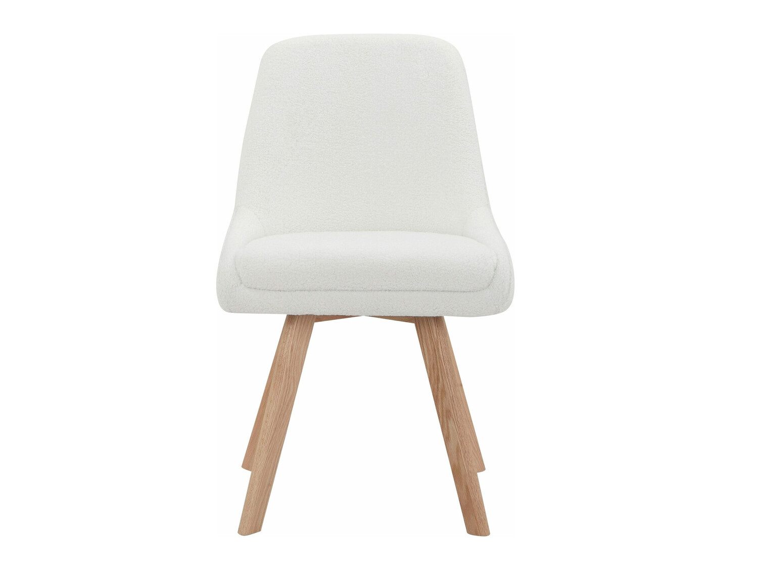 Conjunto de cadeiras Denton 1045 (Branco + Carvalho)