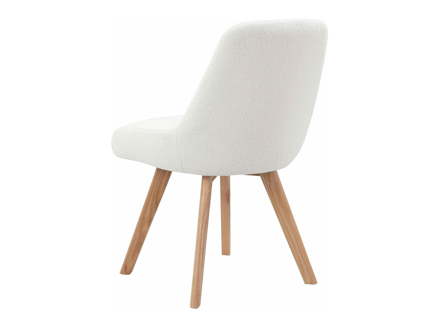 Conjunto de cadeiras Denton 1045 (Branco + Carvalho)