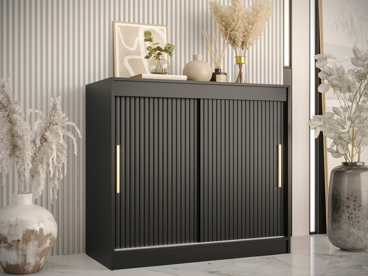 Aparador Elblaru 127 (Preto)