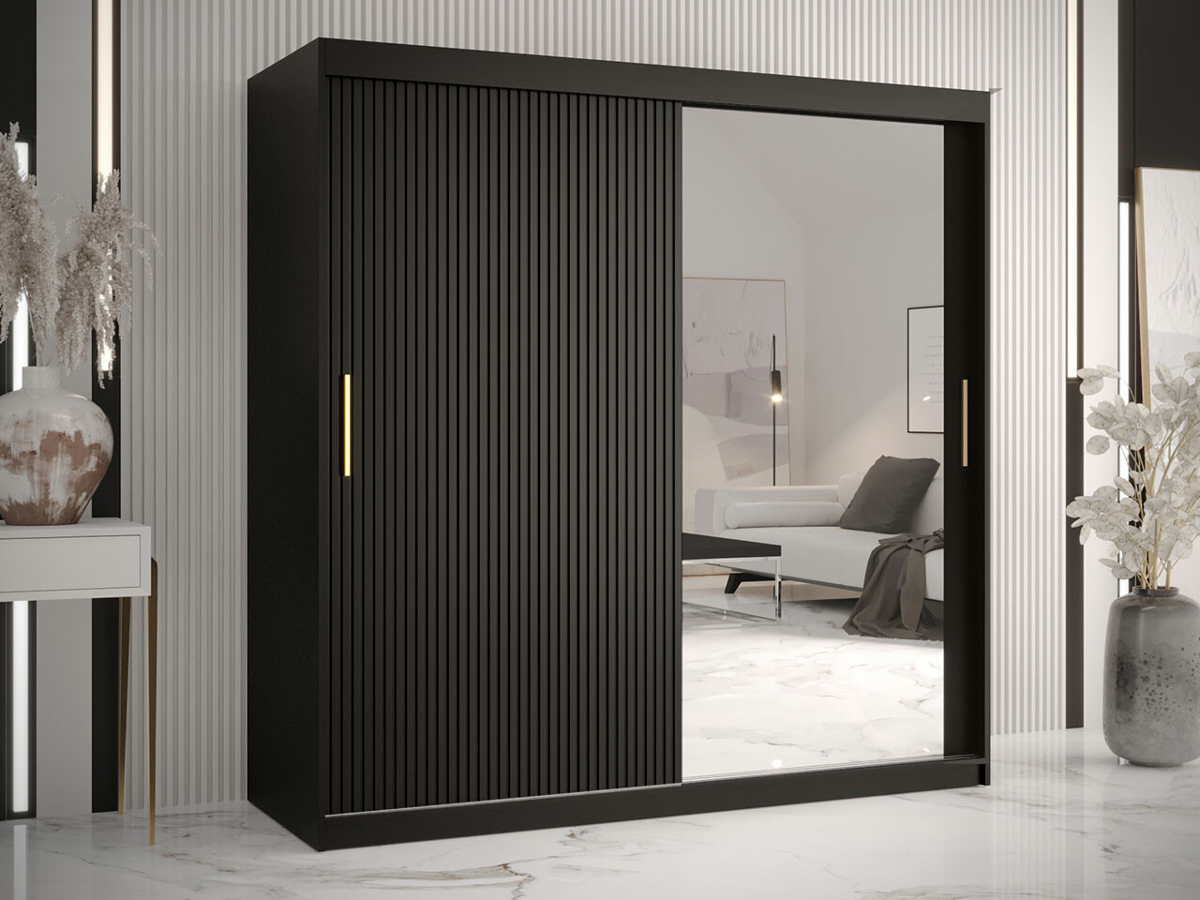 Roupeiro Elblaru 128 (Preto)