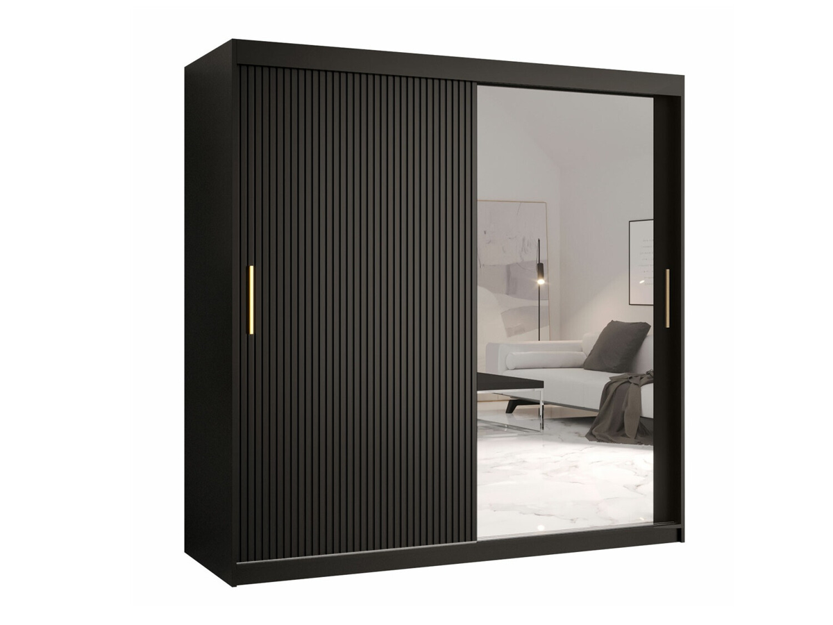 Roupeiro Elblaru 128 (Preto)