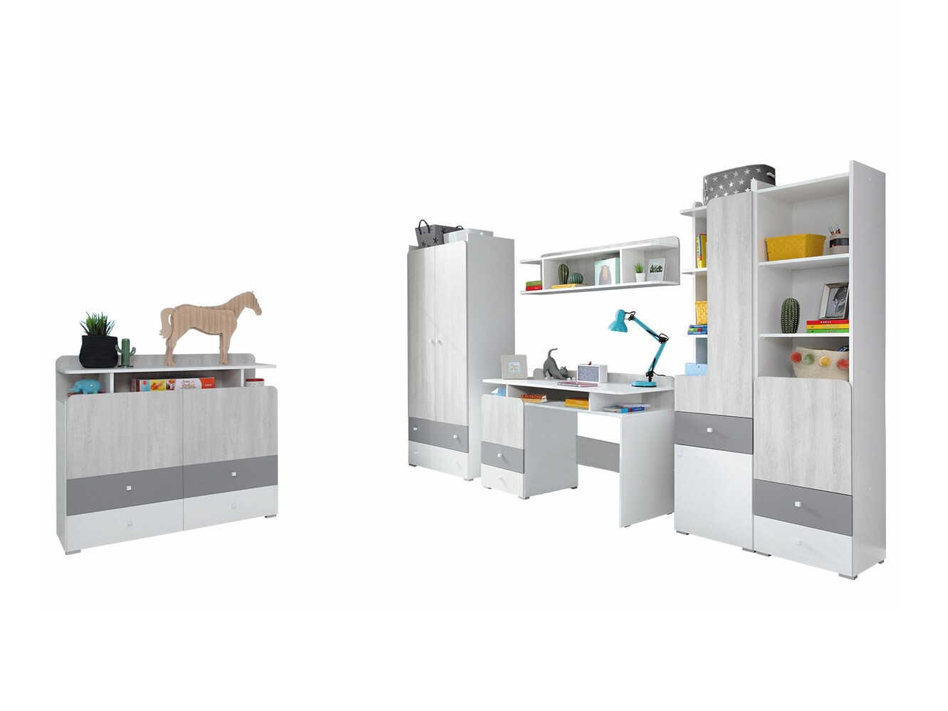 Conjuntos para quartos de criança Omaha N133