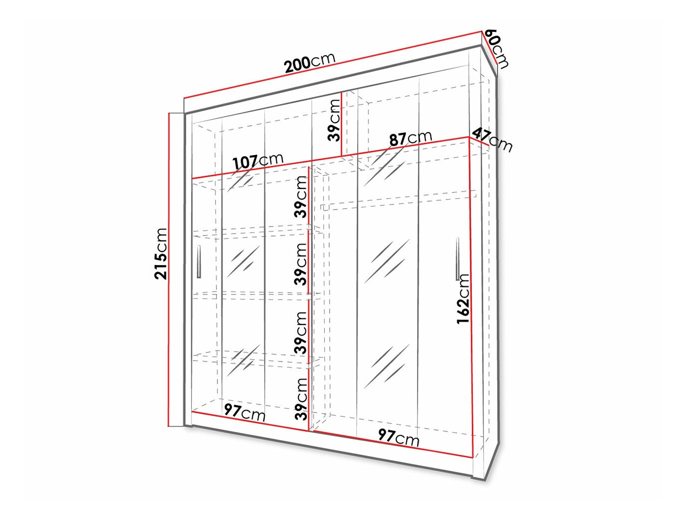 Roupeiro Omaha 131 (Branco)