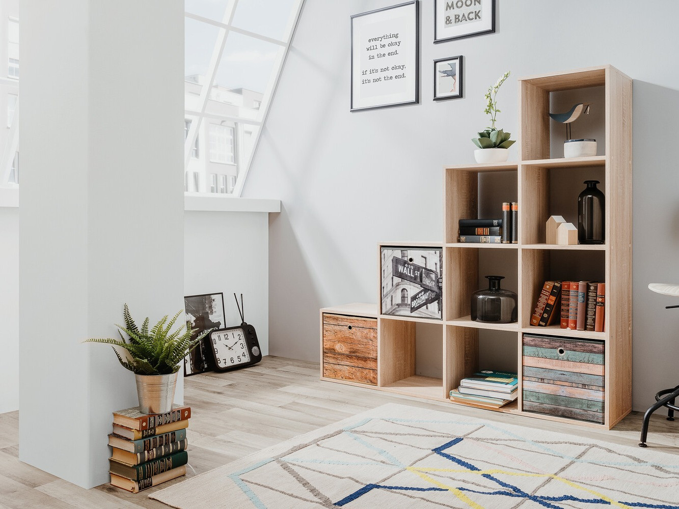 Estante Findlay 116 (Carvalho sonoma)