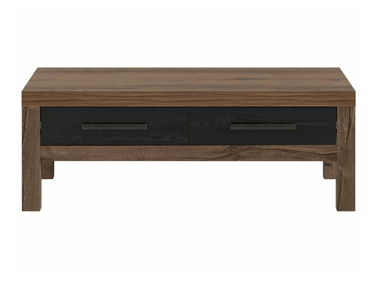 Mesa de centro Dunfelu 107 (Carvalho do Monastery + Carvalho preto)