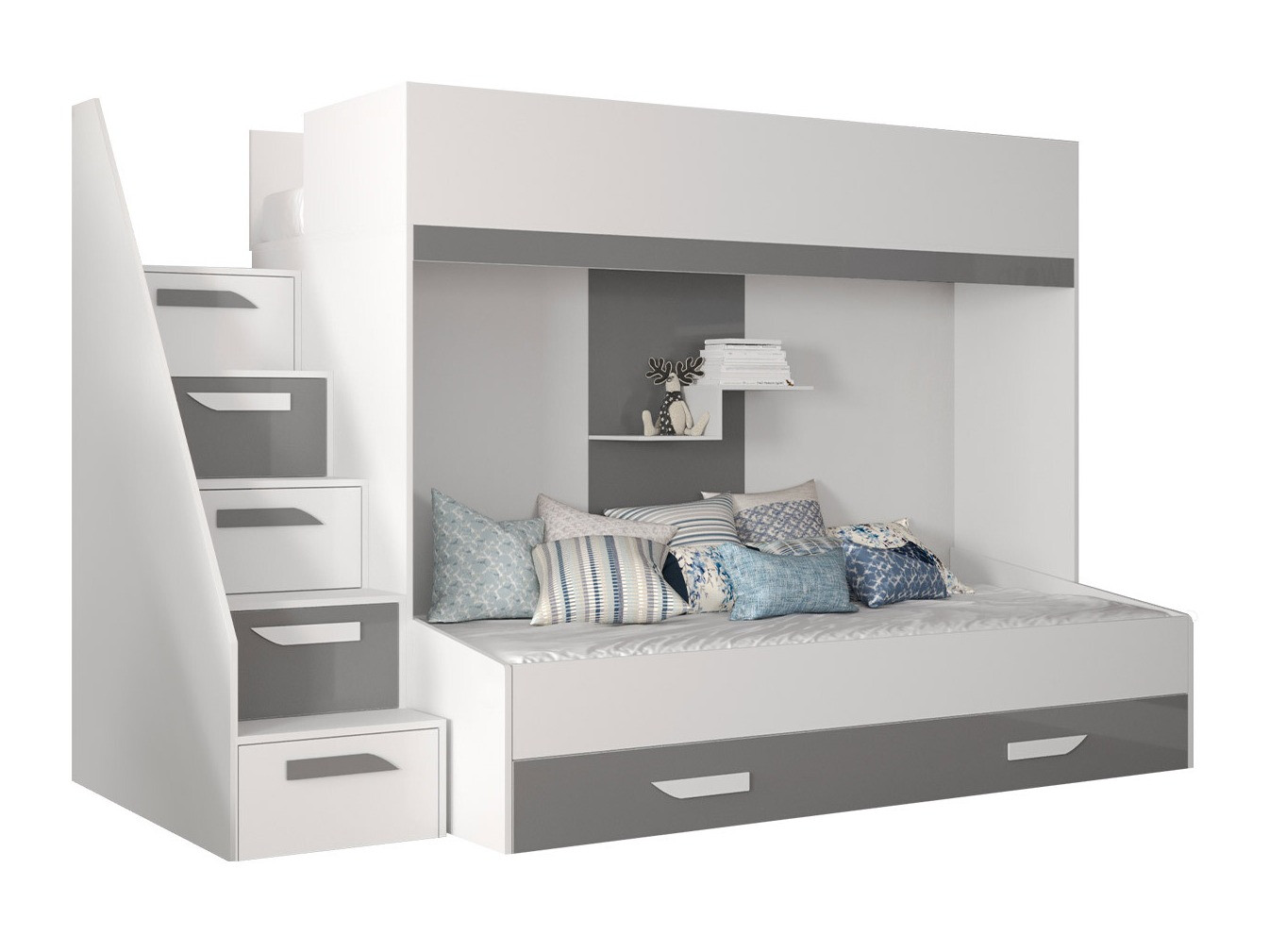 Beliche Hartford 356 (Branco + Cinzento brilhante + Branco brilhante)