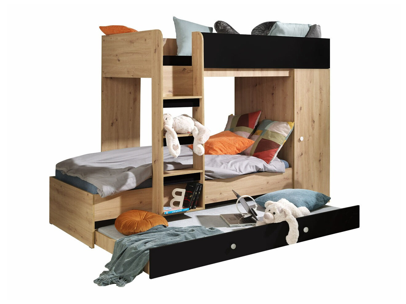 Beliche Hartford 360 (Carvalho Artisan + Preto)