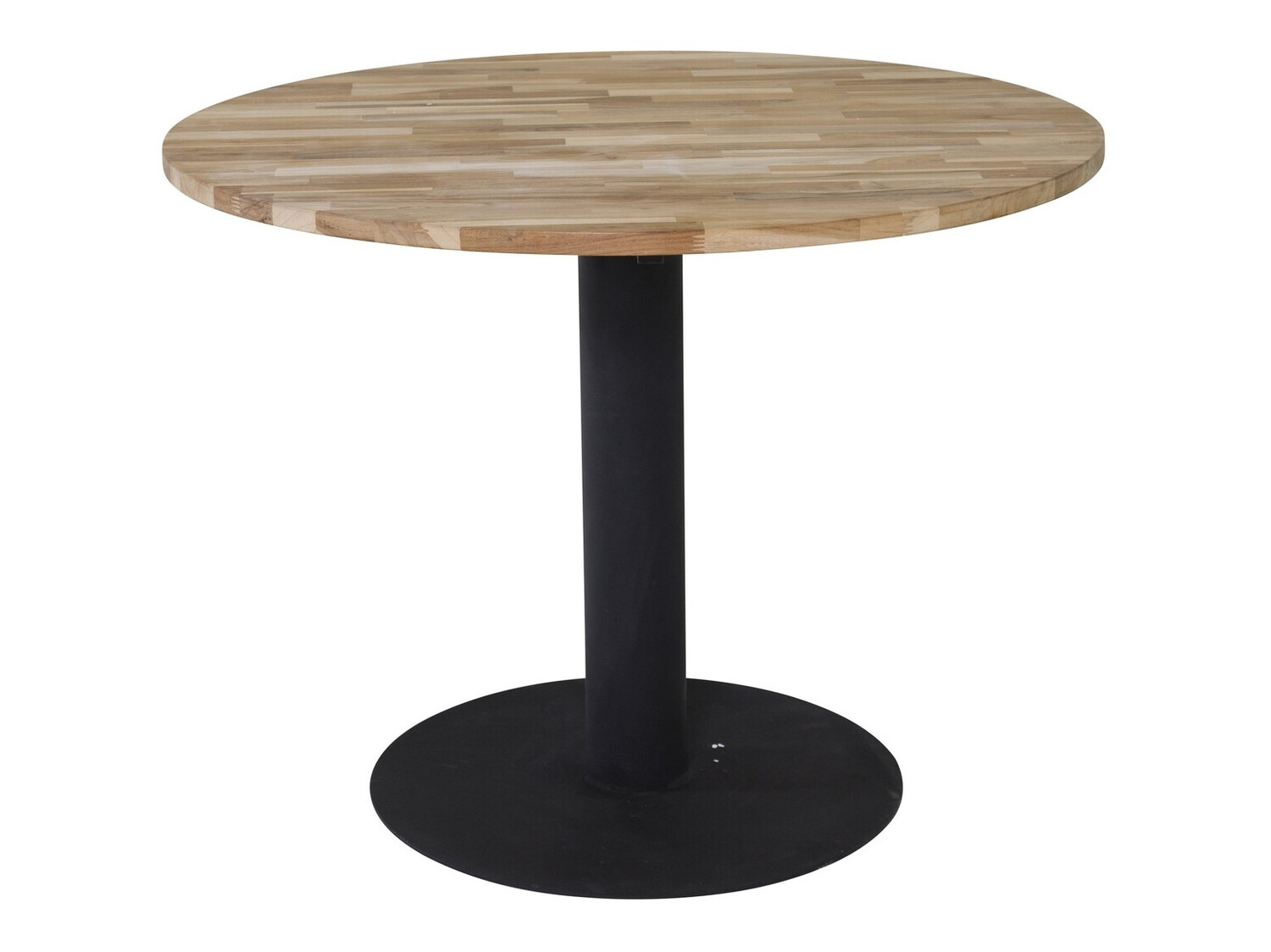 Conjunto para refeições Dallas 1732 (Preto + Madeira clara)