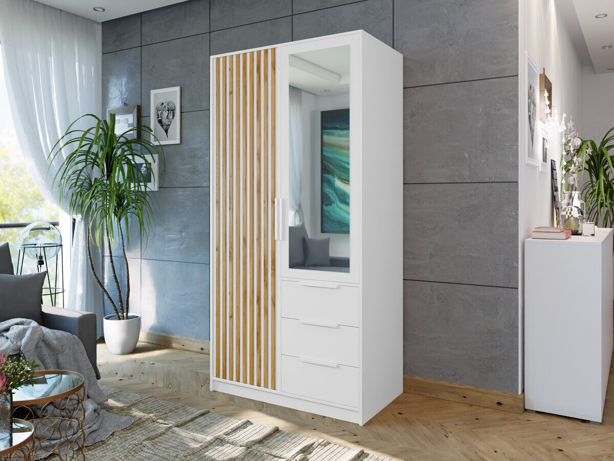Roupeiro Collis III (Branco)