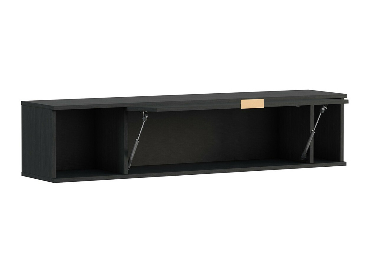 Estante de parede Providence R107 (Azul + Dourado)