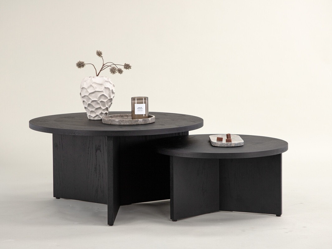 Mesa de centro Dallas 3311 (Preto)