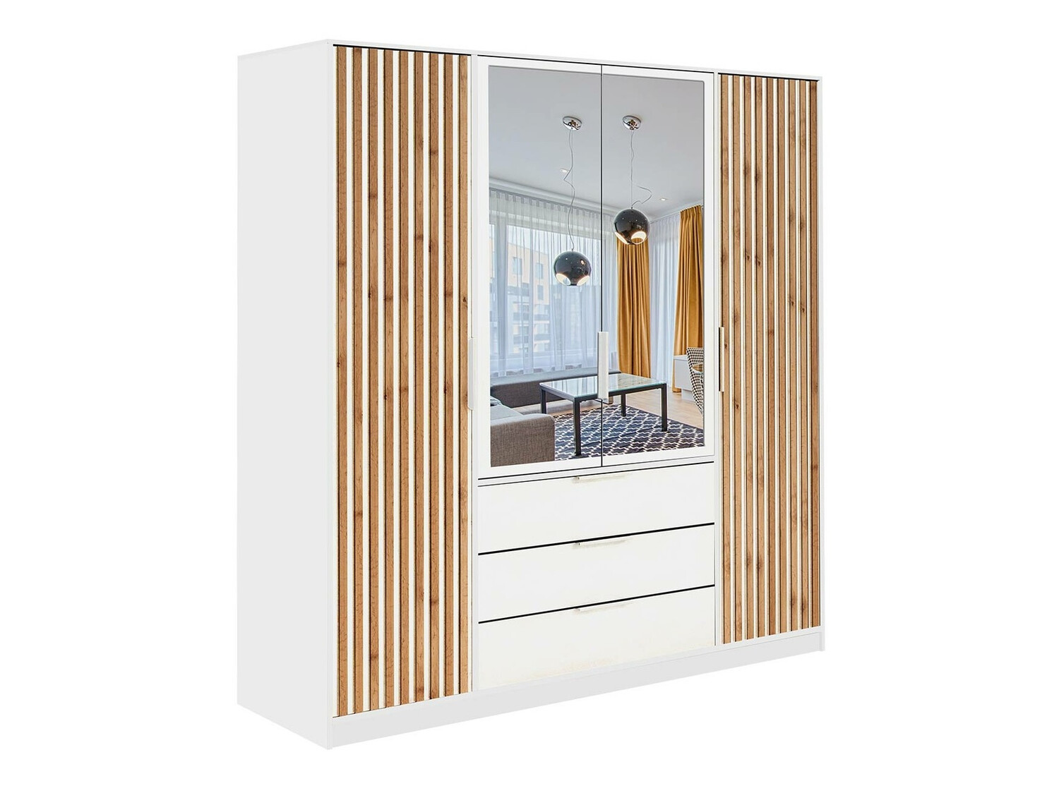 Roupeiro Collis V (Branco)