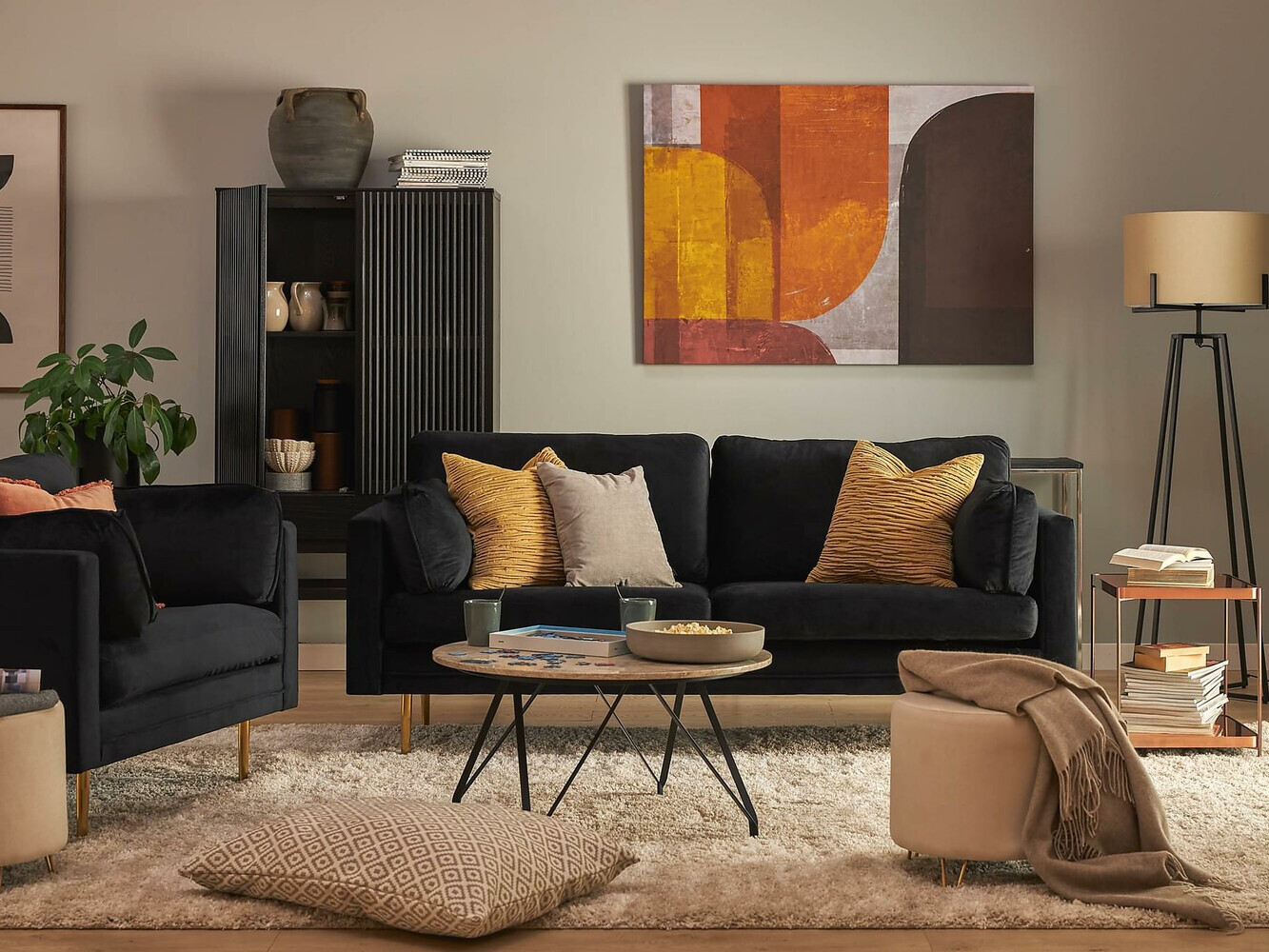 Sofá Riverside 364 (Preto)