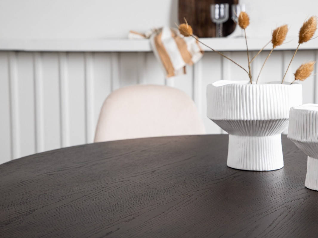 Conjunto para refeições Dallas 3370 (Preto + Bege)