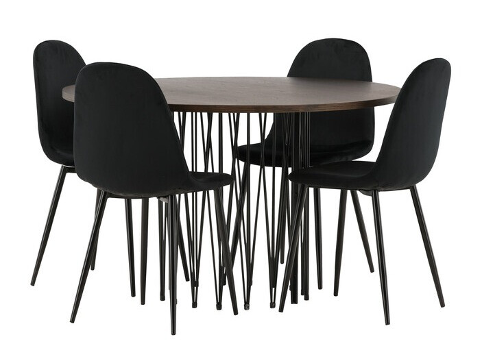 Conjunto para refeições Dallas 3370 (Preto)
