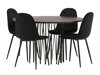 Conjunto para refeições Dallas 3370 (Preto)