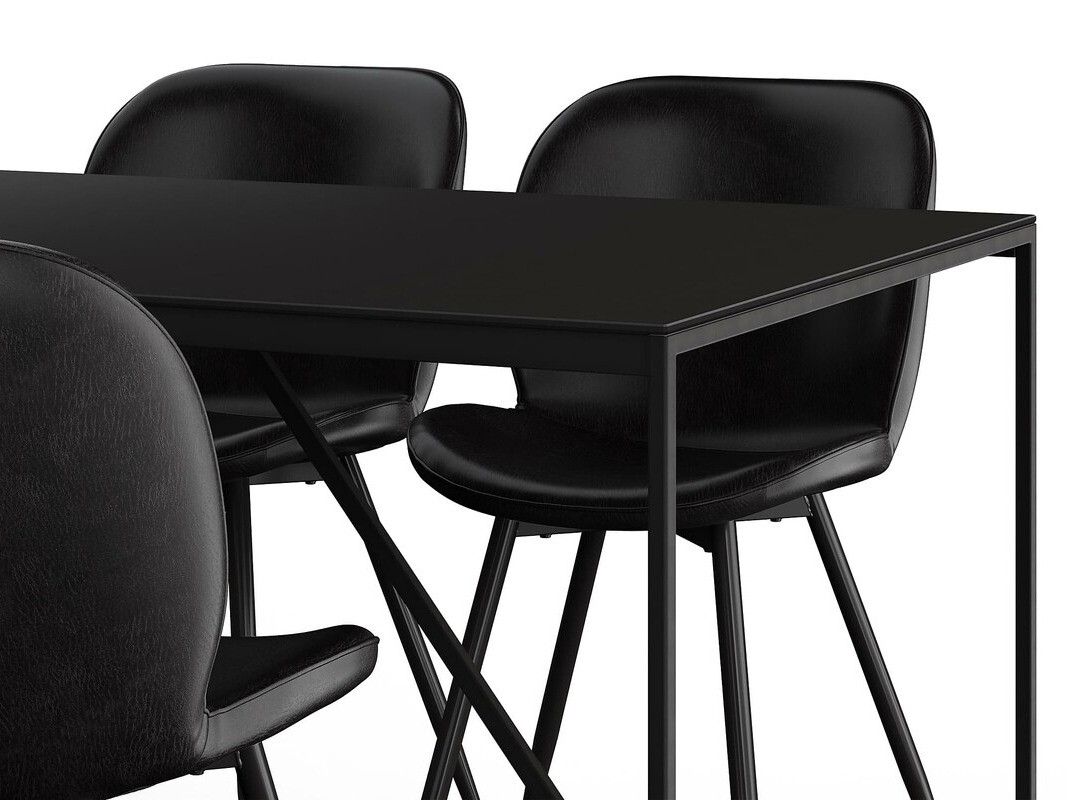 Conjunto para refeições Parkland 391 (Preto)