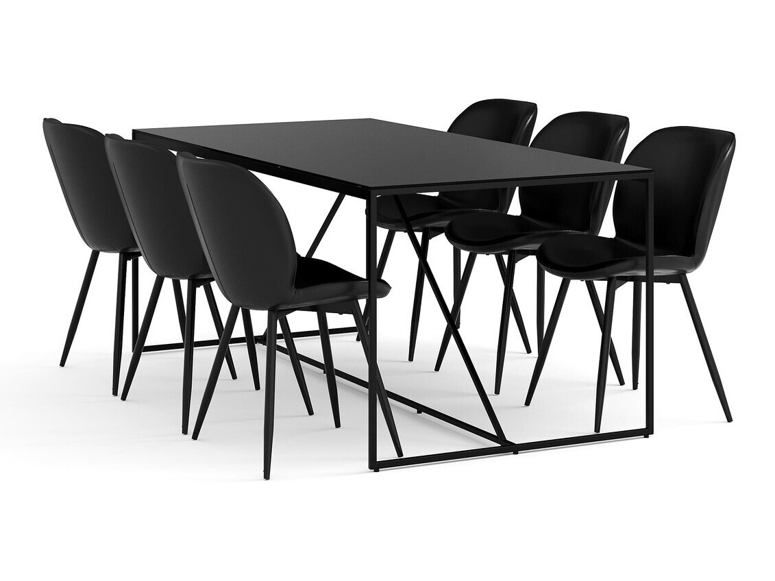 Conjunto para refeições Parkland 395 (Preto)