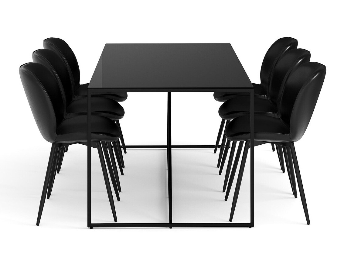 Conjunto para refeições Parkland 395 (Preto)