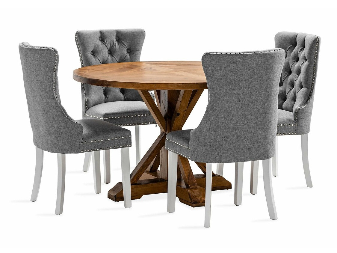 Conjunto para refeições Parkland 401 (Cinzento + Branco)