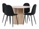 Conjunto para refeições Dallas 3401 (Preto)