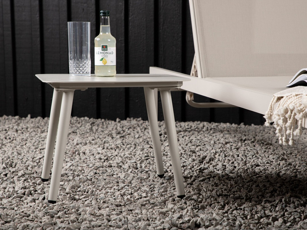 Mesa de centro para o exterior Dallas 2840 (Creme)