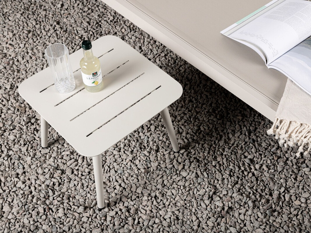 Mesa de centro para o exterior Dallas 2840 (Creme)