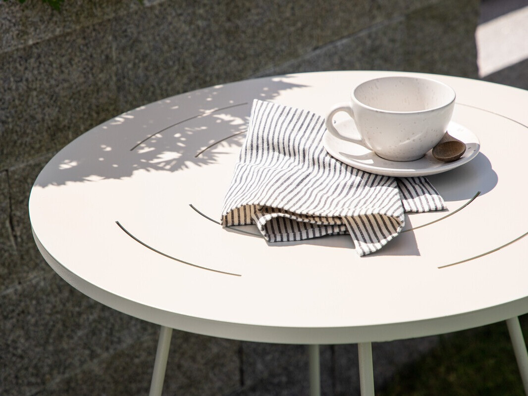 Mesa para o exterior Dallas 3405 (Creme)